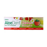 Optima AloeDent Aloe Vera Children's Strawberry Flavor Toothpaste 50ml