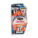 Schick Quattro For Women Razors 3's