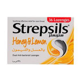 Strepsils Honey & Lemon Lozenges 36's