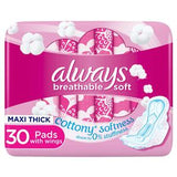 Always Premium Care Cotton Touch Feel Large Pad 30's