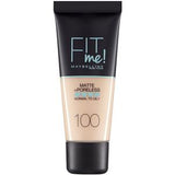 Maybelline Fit Me Matte+Poreless Foundation Warm Ivory 30ml