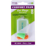 Ezycare Ear Plug With String 1 Pair