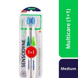 Sensodyne Multi Care Medium 1+1 Toothbrush