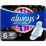 Always Diamond Ultra Thin Extra Long Sanitary Pads 6's