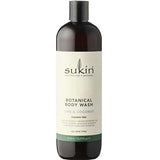 Sukin Botanical Body Wash Lime & Coconut 500ml