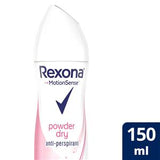 Rexona Antiperspirant Aerosol Deodorant Powder Dry 150ml