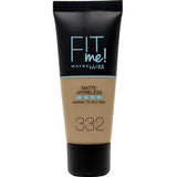 Maybelline New York Fit Me Matte & Poreless Foundation 332 Golden Caramel