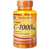 Holland & Barrett Vitamin C with Wild Rose Hips Caplets 100's