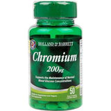 Holland & Barrett Chromium 200ug Tablets 50's