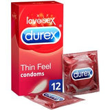 Durex XL Thin Feel Condoms 12's