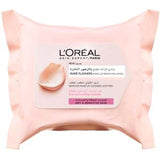 L'Oreal Paris Rare Flowers Makeup Removing Wipes For Dry And Sensitive Skin 25pcs