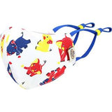 Kids Cotton Face Mask Colored Elephant