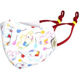 Kids Cotton Face Mask Chubby Elephants