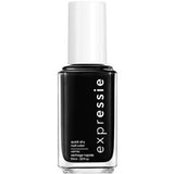 Essie Quick Dry Nail Polish Now Or Never Black 10ml