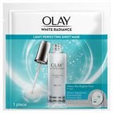 Olay Sheet Mask: White Radiance Light Perfecting  For Brightening