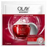 Olay Sheet Mask: Regenerist Micro-sculpting For Hydration & Youth