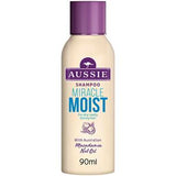 Aussie Miracle Moist Shampoo For Dry, Really Thirsty Hair Travel Size 90ml