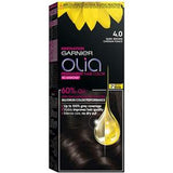 Garnier Olia Permanent Hair Color 4.0 Dark Brown 1Kit