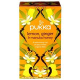 Pukka Organic Lemon, Ginger & Manuka Honey Herbal Tea 36g