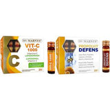 Marnys Propolvit Defens 20x10ml Vials + Marnys Vit C Liposomal 20x10ml Vials