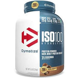 Dymatize ISO 100 Carb Whey Gourmet Chocolate Protein Powder 5lbs