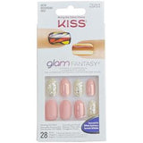 Kiss Glam Fantasy 3D Diamond Nails KGF09 Pink 30g