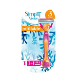 Gillette Simple Venus Razor Hybrid 3+1 Cartridge