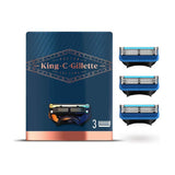 King C Gillette Shave & Edging Cartridge 3's