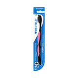 Dentelo Diamond Charcoal Toothbrush Pink