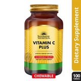 Sunshine Nutrition Vitamin C Plus Chewable Tablet 100's