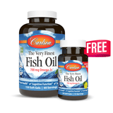 Carlson Fish Oil Lemon 120+30 Softgels