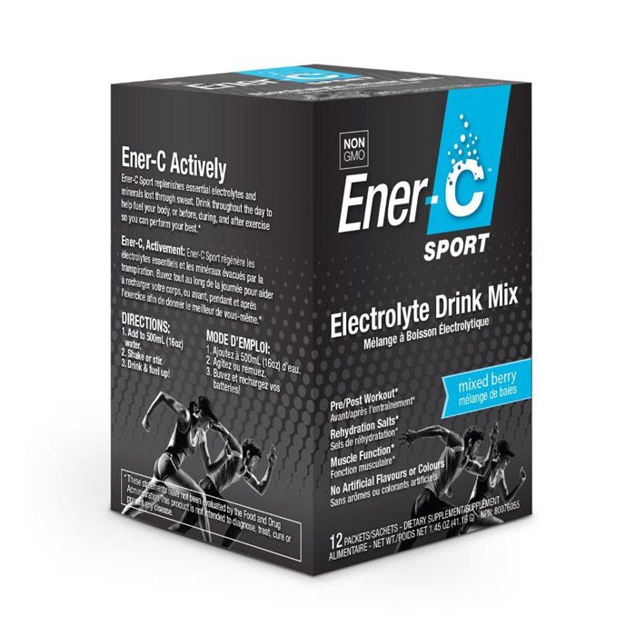 Ener C Sport Electrolyte Mixed Berry - Box Of 12 Pieces