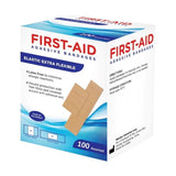 First Aid Elastic Extra Flexible Bandages Asstd 100'S