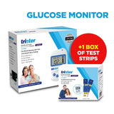 Trister Gluco Meter + 1 Box Of 50's Strip