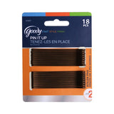 Goody 3" Bobby Pins Brown 18's