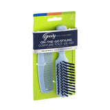 Goody Styling Essentials Purse Brush& Comb Set 2's