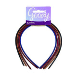 Goody Women's Classics Shoe String Fabric Headband 5's