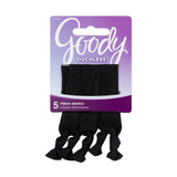 Goody Womens Ouchless Ribbon Elastics Solid Black 5 count