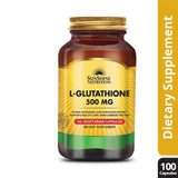 Sunshine Nutrition L-Glutathione 500 mg Vegetarian Capsules 100's