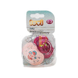 Lovi Dyn Soother Silicone 0- 3m 2pcs  Folky Girl