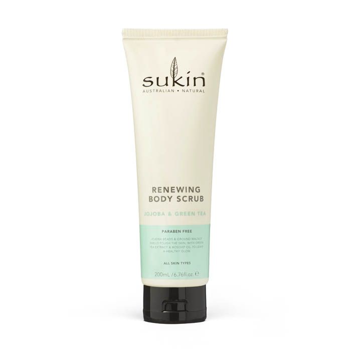 Sukin Renewing Body Scrub Green Tea & Jojoba 200 ml