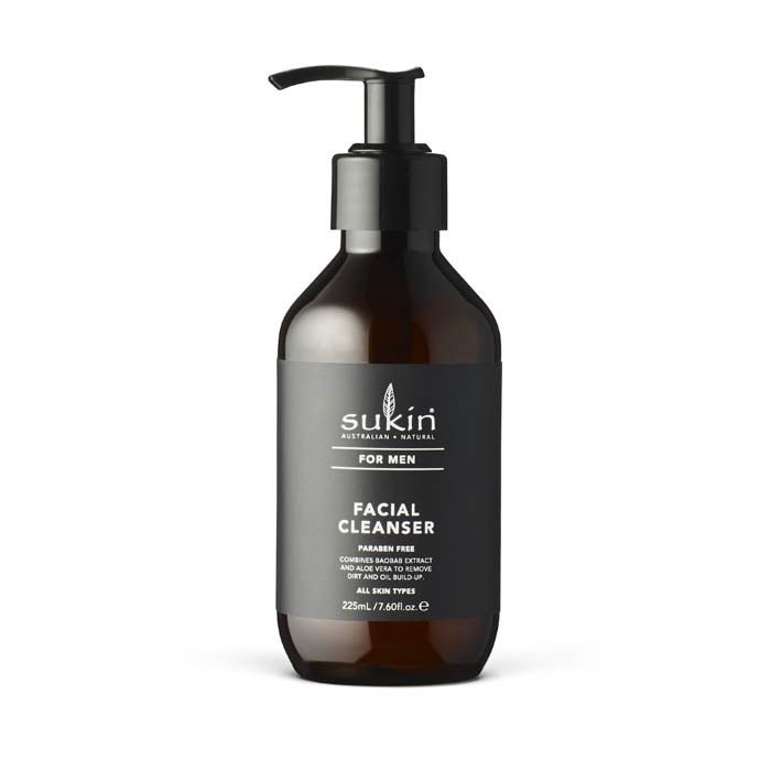 Sukin Mens Facial Cleanser 225 ml