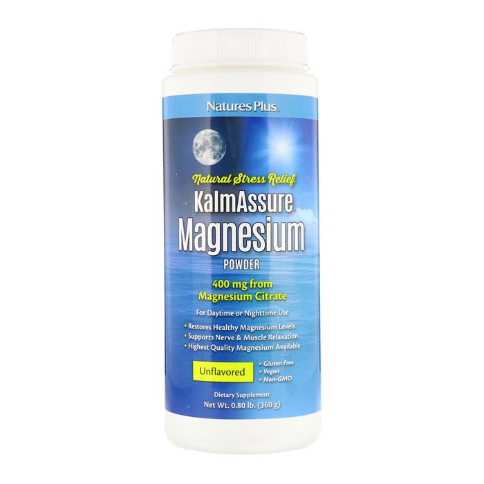 Natures Plus Kalm assure Magnesium Powder 400 mg 0.80 lb