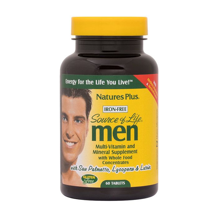 Natures Plus Source Of Life Mens Multi-vitamin 60's