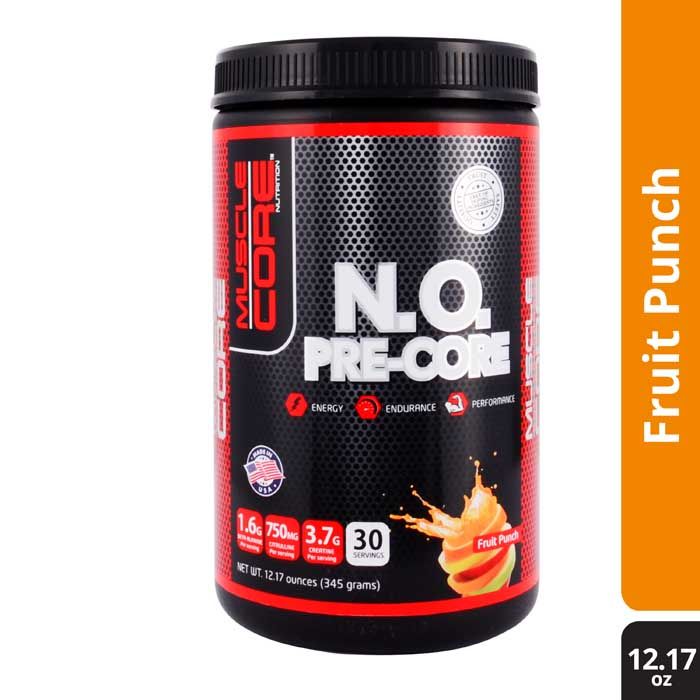 Muscle Core Nutrition N.O. Pre Core 30 Servings Fruit Punch