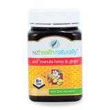 Nz Health Umf Manuka Honey 8+ With Ginger 500 g