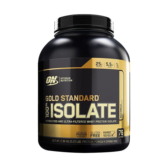 Optimum Nutrition 100% Gold Standard Isolate Rich Vanilla Cream 5 lb