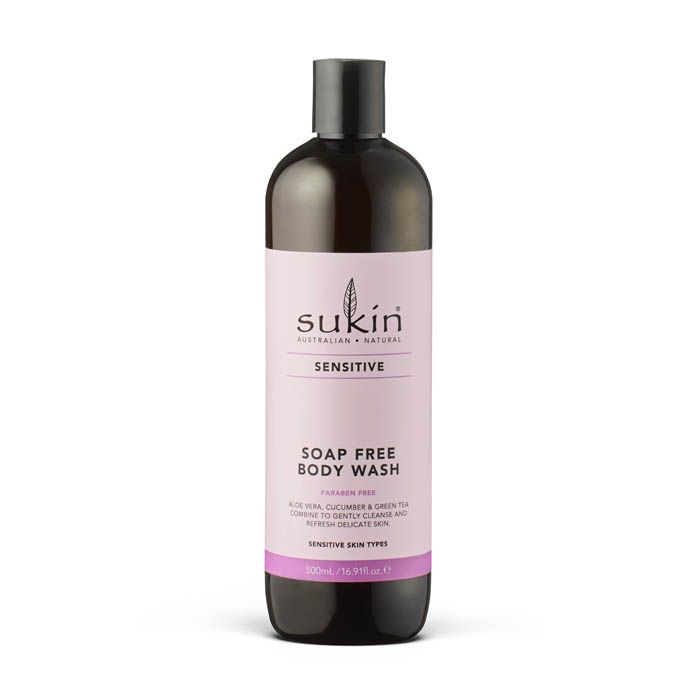 Sukin Sensitive Soap Free Body Wash 500ml