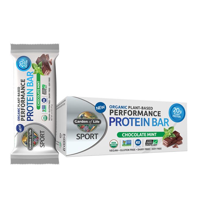 Garden of Life SPORT Bar Chocolate Mint (12 per carton)
