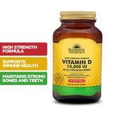 Sunshine Nutrition Vitamin D 10000 Iu Softgels 100's